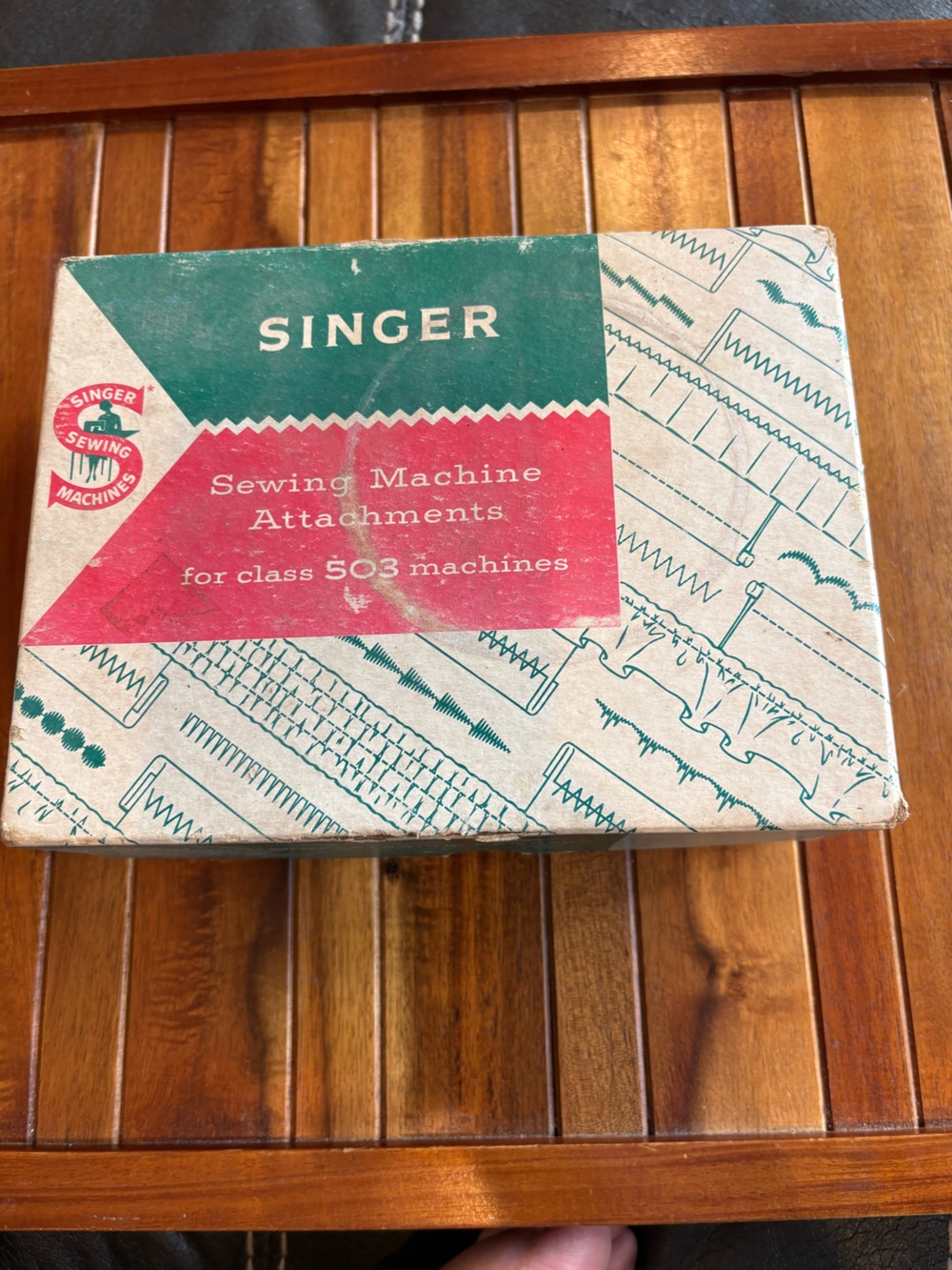 Vintage 1958 Singer Sewing Machine Attachments Class 503